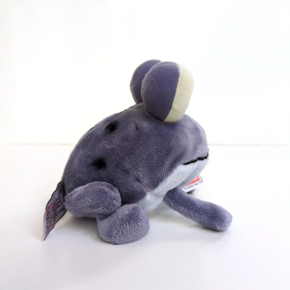 NWT Gund Plush Frog Purple Gray Spotted Stuffed Animal‎ Gotta Getta Retired